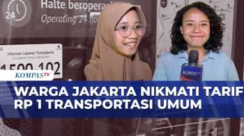 Libur Tahun Baru, Tarif Transportasi Umum Rp 1 Di Jakarta | JMP