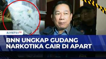BNN Bongkar Pabrik Narkoba Di Apartemen Ancol, 4 Tersangka Ditangkap | KOMPAS SIANG