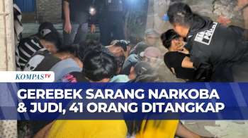 Polisi Gerebek Sarang Narkoba Dan Judi Di Jermal Medan, 41 Orang Ditangkap | BERUT