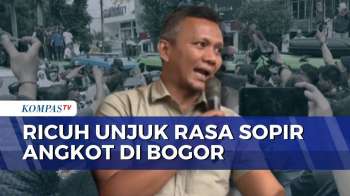 Protes Pemusnahan Angkot Usia Lebih 20 Tahun, Sopir Blokade Jalan Raya Djuanda Bogor | BERUT