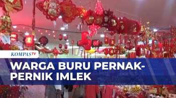 Jelang Imlek, Warga Buru Pernak Pernik Di Pasar Atom Surabaya | JURNAL NUSANTARA