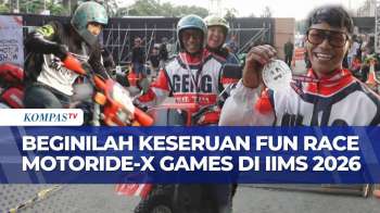 Yuk! Intip Keseruan Ikut Fun Race Motoride-X Games Di IIMS 2026 | SAPA SIANG