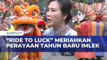 Semarak Perayaan Tahun Baru Imlek Bertajuk Ride To Luck, Tampilkan Barongsai Hingga Ondel-Ondel