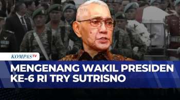 Wapres Ke-6 RI Try Sutrisno Meninggal Dunia, Presiden Prabowo Pimpin Pemakaman | KOMPAS PETANG