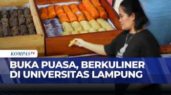 Kawasan Universitas Lampung Jadi Favorit Berburu Takjil | KOMPAS PETANG