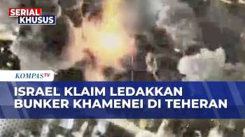 Israel Rilis Rekaman Klaim Ledakkan Bunker Rahasia Khamenei di Teheran Iran | SAPA MALAM