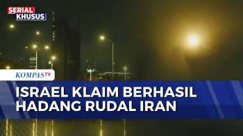 Israel Klaim Sistem Pertahanan Udara Berhasil Cegat Rudal Iran Di Tel Aviv
