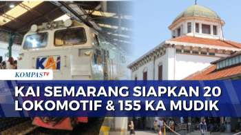 KAI Daop 4 Semarang Siapkan 20 Lokomotif Dan 155 Kereta Untuk Mudik Lebaran 2026