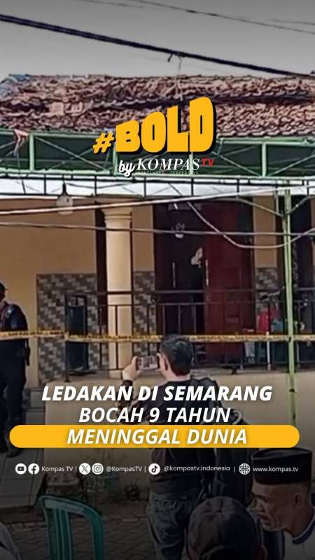 LEDAKAN DI SEMARANG, BOCAH 9 TAHUN MENINGGAL DUNIA