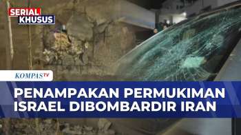 Luluh Lantak! Rudal Iran Bombardir Permukiman di Israel, Warga: 10 Orang Tewas | SAPA MALAM