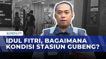 Hari Pertama Lebaran, Penumpang KA Di Stasiun Gubeng Surabaya Masih Ramai | MUDIK GESIT