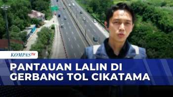 Arus Lalu Lintas Di GT Cikatama Lancar, 12 Ribu Kendaraan Melintas Per Senin 23 Maret Pagi