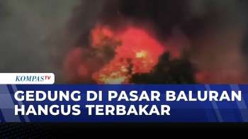 Kebakaran Gedung Bertingkat Di Pasar Blauran, 4 Bangunan Hangus Terbakar | INDO UPDATE