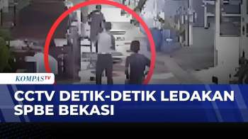 CCTV Rekam Detik-Detik Ledakan SPBE Cimuning Bekasi, Warga Panik! | SAPA MALAM