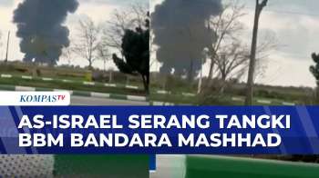 Tangki BBM Bandara Mashhad Jadi Sasaran Serangan Udara As-Israel | BERITA UTAMA