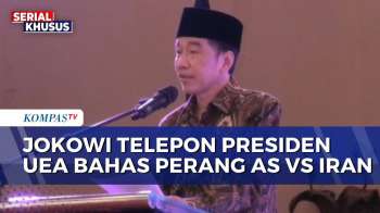 Jokowi Cerita Sempat Hubungi Presiden UEA, Tanya Kapan Perang Iran Vs AS Berakhir