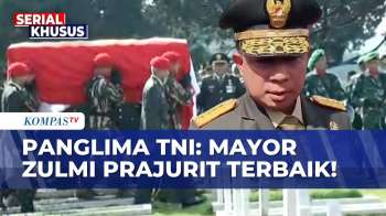 Kata Panglima TNI di Pemakaman Mayor Zulmi yang Gugur di Lebanon: Prajurit Terbaik! | SAPA MALAM