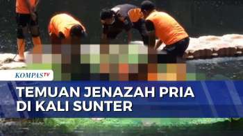 Geger! Jenazah Pria Ditemukan Mengambang Di Kali Sunter Kelapa Gading | BORGOL