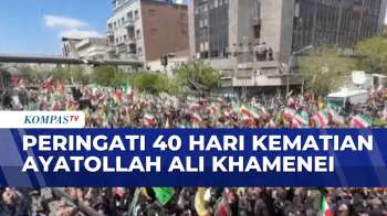 Warga Iran Turun ke Jalan Peringati 40 Hari Kematian Ayatollah Ali Khamenei | BERITA UTAMA
