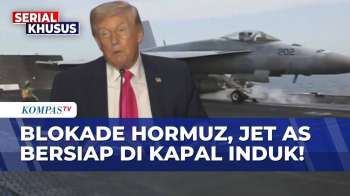 Beraksi! Blokade Selat Hormuz, Jet Tempur AS Lepas Landas Dari Kapal Induk | SAPA MALAM