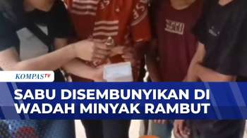 Temuan Sabu Di Wadah Minyak Rambut, Polisi Gerebek Pengedar | BORGOL
