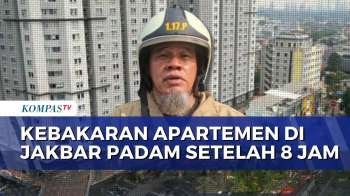 8 Jam Damkar Berjibaku, Kebakaran Apartemen Di Tanjung Duren Berhasil Dipadamkan | SAPA MALAM