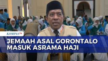 393 Jemaah Haji Gorontalo Masuk Asrama, Jalani Karantina Embarkasi Antara | KOMPAS SIANG