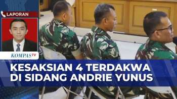 TERUNGKAP! Kesaksian 4 Terdakwa di Sidang Kasus Air Keras Andrie Yunus: Awalnya Ingin Memukuli