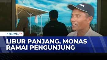 Long Weekend Kawasan Monas Dipadati Wisatawan, Apa Saja Kegiatannya? | KOMPAS SIANG