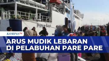 Jelang Idul Adha, Pelabuhan Parepare Ramai Pemudik