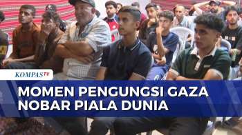 Piala Dunia 2026 Jadi Hiburan Pengungsi Gaza di Tengah Perang, Warga Gelar Nobar!