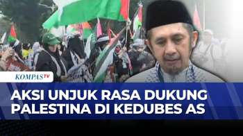 Aksi Solidaritas Palestina Serukan Penghentian Agresi Militer di Gaza | KOMPAS SIANG