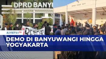 Demo Mahasiswa di Banyuwangi, Banjarmasin, dan Yogyakarta, Massa Suarakan Sejumlah Tuntutan
