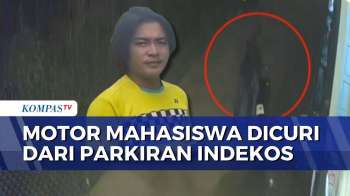 Terekam CCTV! Aksi 2 Pencuri Gasak Motor Mahasiswa Di Parkiran Indekos Bengkulu | BORGOL