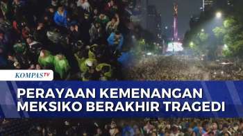 Perayaan Kemenangan Meksiko Berujung Maut, 4 Orang Tewas Akibat Terhimpit Kerumunan!