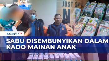 Sabu Disimpan di Kotak Kado Mainan Anak, Tiga Tersangka Ditangkap Polisi | BERUT