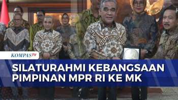Pimpinan MPR RI Berkunjung Ke MK, Silaturahmi Kebangsaan Dan Sampaikan Undangan Sidang Tahunan 2026