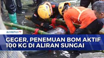 Bikin Geger Warga! Bom Udara Aktif 100 Kg Ditemukan di Sungai Blitar | BERITA UTAMA