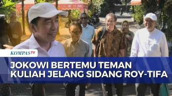 Bertemu Teman Kuliah Jelang Sidang Kasus Ijazah, Jokowi: Mempersiapkan Diri | SAPA MALAM