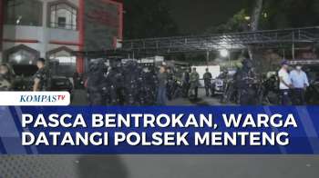 Terbaru! Perkembangan Kasus Bentrokan Tewaskan 1 Orang, Sekelompok Warga Datangi Polsek Menteng
