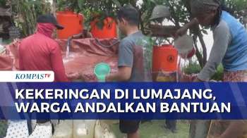 6 Kecamatan dan 9 Desa di Lumajang Dilanda Kekeringan, Warga Andalkan Bantuan Air Bersih
