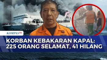 Basarnas Update Korban Kebakaran KM Mutiara Sentosa: 225 Orang Selamat, 5 Tewas, dan 41 Masih Dicari