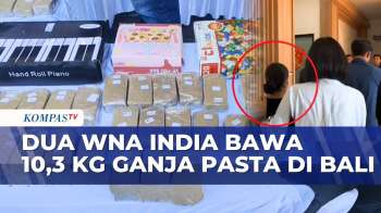 Dua WNA India Ditangkap Bawa Ganja Pasta Dalam Kotak Makanan Di Bali | BORGOL