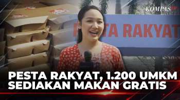 HUT Ke-81 RI, 1.200 Lapak UMKM Sajikan Kuliner Gratis Untuk Warga Di Pesta Rakyat Monas