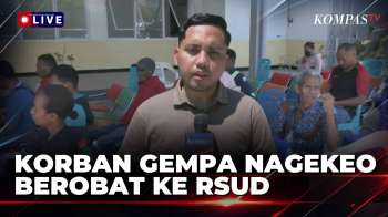 Bangunan RSUD Aeramo Retak, Warga Korban Gempa Nagekeo Berobat Di Tenda | KOMPAS SIANG