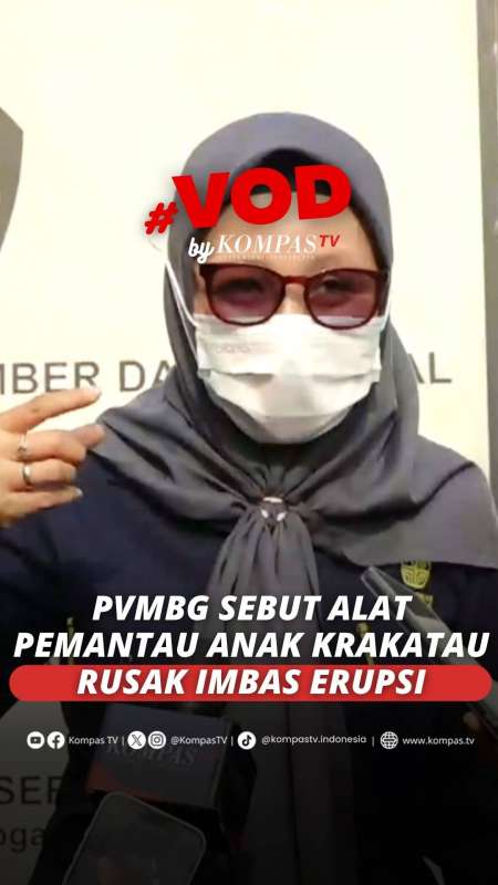 PVMBG Sebut Alat Pemantau Gunung Anak Krakatau Rusak Imbas Erupsi
