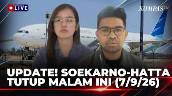 LIVE! Laporan Terbaru! Soekarno-Hatta Tutup, Penerbangan Dialihkan Ke Kertajati | SAPA MALAM