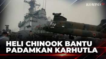 Helikopter Chinook dari Jepang Bantu Padamkan Karhutla di Kalbar | SAPA MALAM