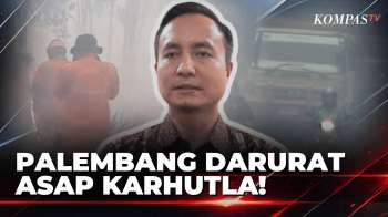 Palembang Dikepung Asap Karhutla, Kualitas Udara Masuk Level Berbahaya | KOMPAS SIANG
