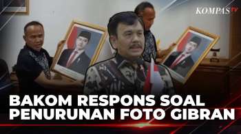 Polemik Penurunan Foto Gibran oleh Kader PDIP, Bakom: Rakyat Bersabar, Ini Masih Berproses!